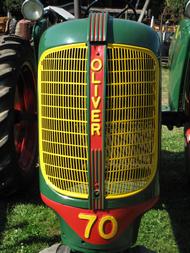 Oliver 70 grill radiator
